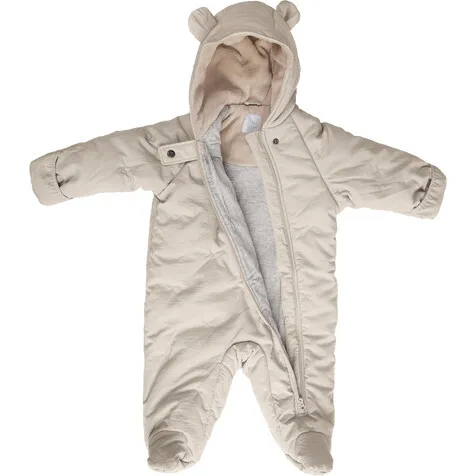 7AM Enfant Airy Jumpsuit Bebe, Brush Beige