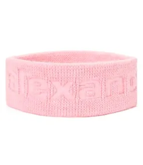 ALEXANDERWANG.TLOGO HEADBAND IN COMPACT DEBOSS