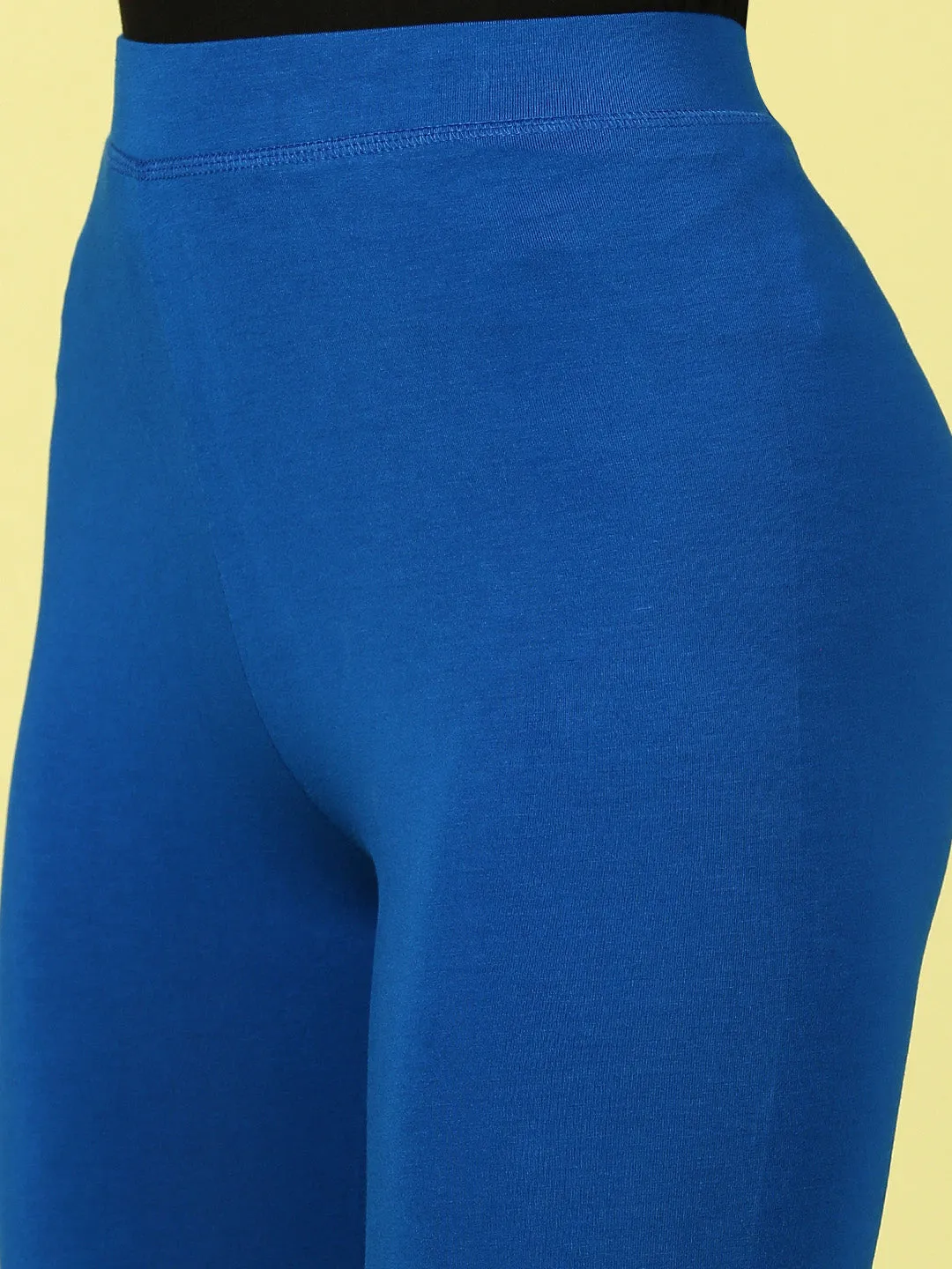 Ankle Length Leggings Viscose-Cobalt