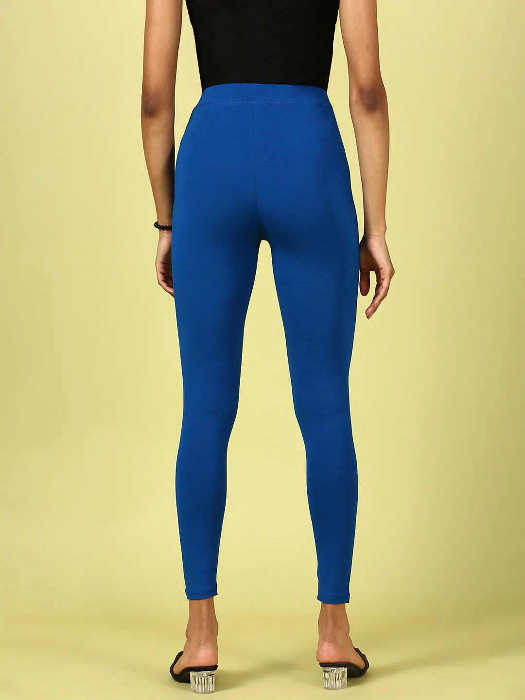 Ankle Length Leggings Viscose-Cobalt