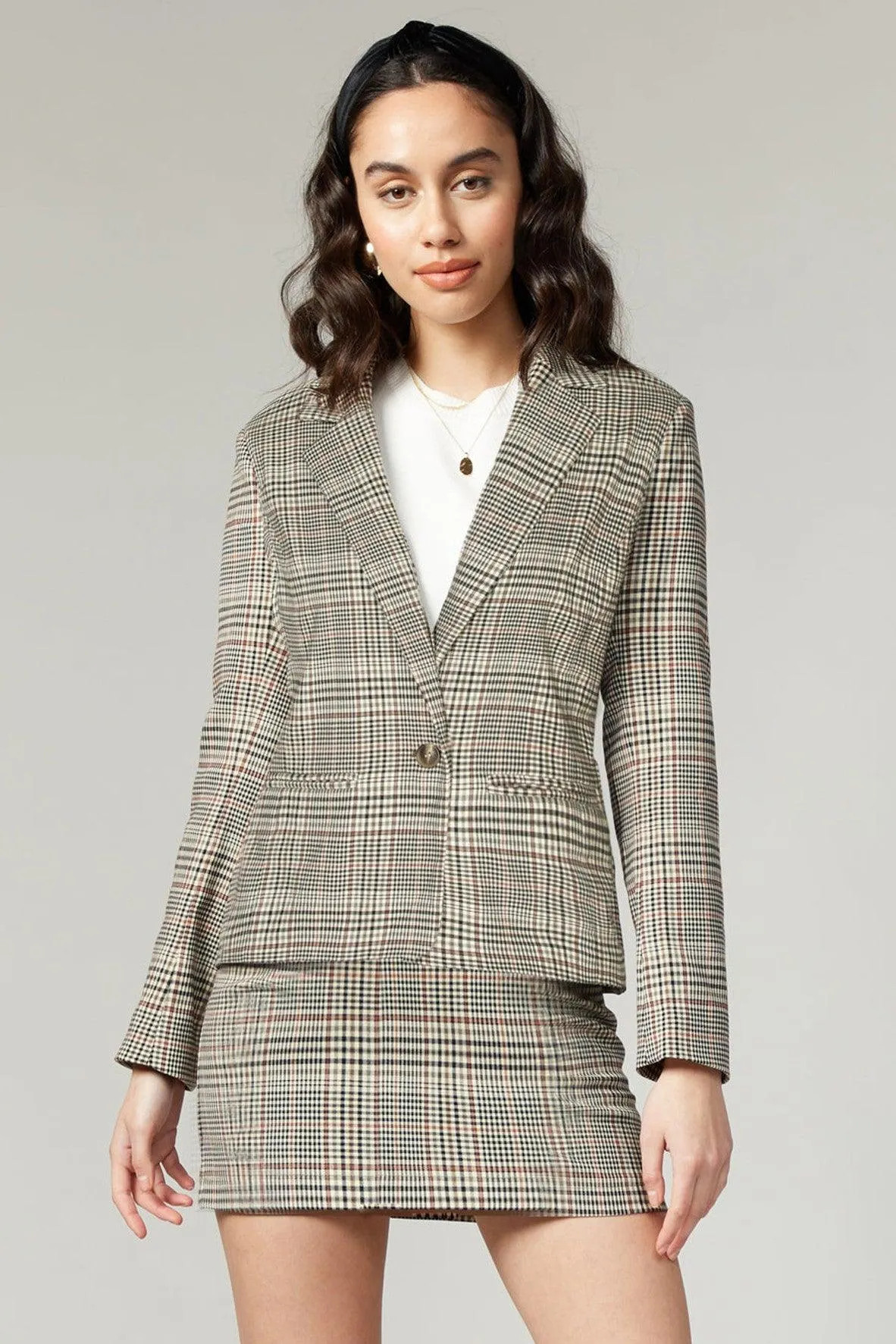 Arlo Check Blazer