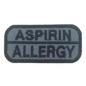 ASPIRIN ALLERGY PATCH - GREY