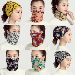 autumn and winter women scarf soft cashmere like plaid lady hair scarves rings children girl neck scarfs cotton face mask|Women&