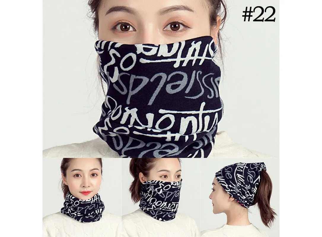 autumn and winter women scarf soft cashmere like plaid lady hair scarves rings children girl neck scarfs cotton face mask|Women&