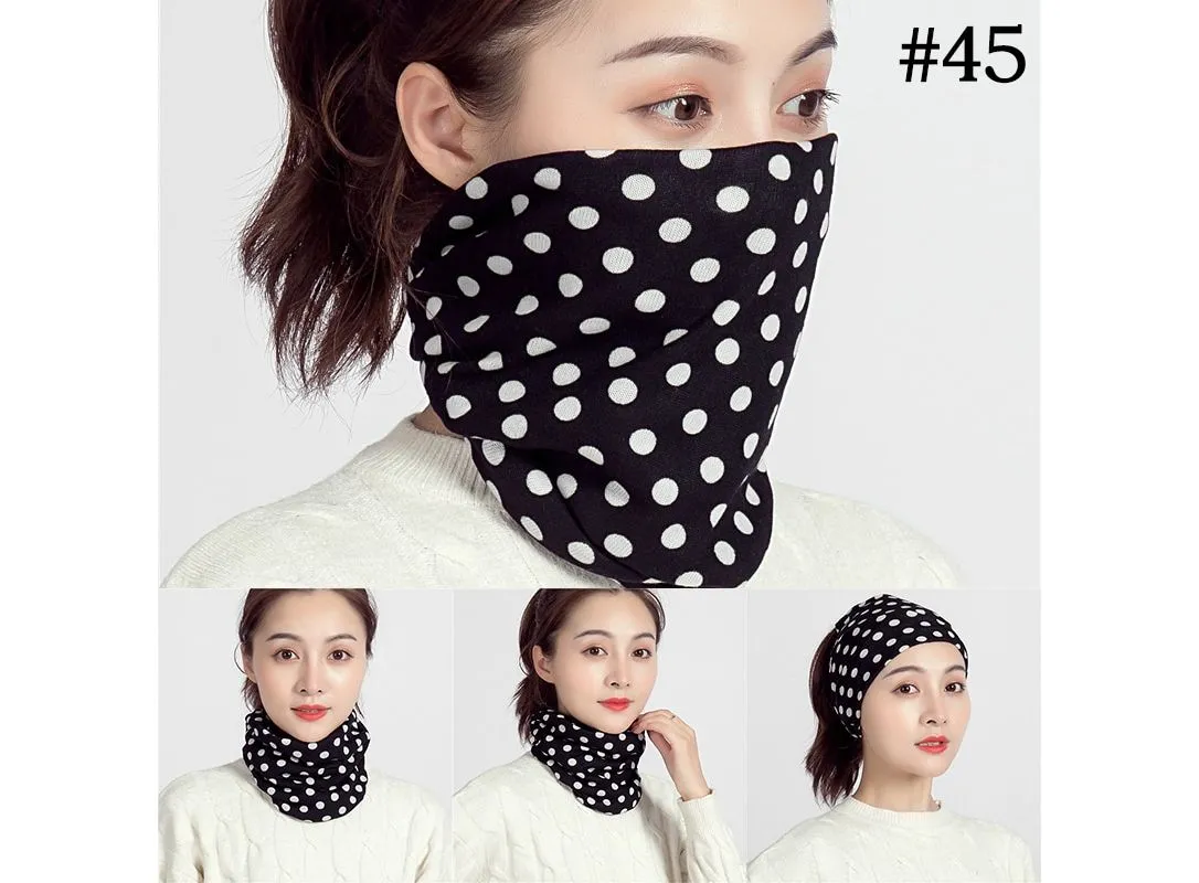 autumn and winter women scarf soft cashmere like plaid lady hair scarves rings children girl neck scarfs cotton face mask|Women&