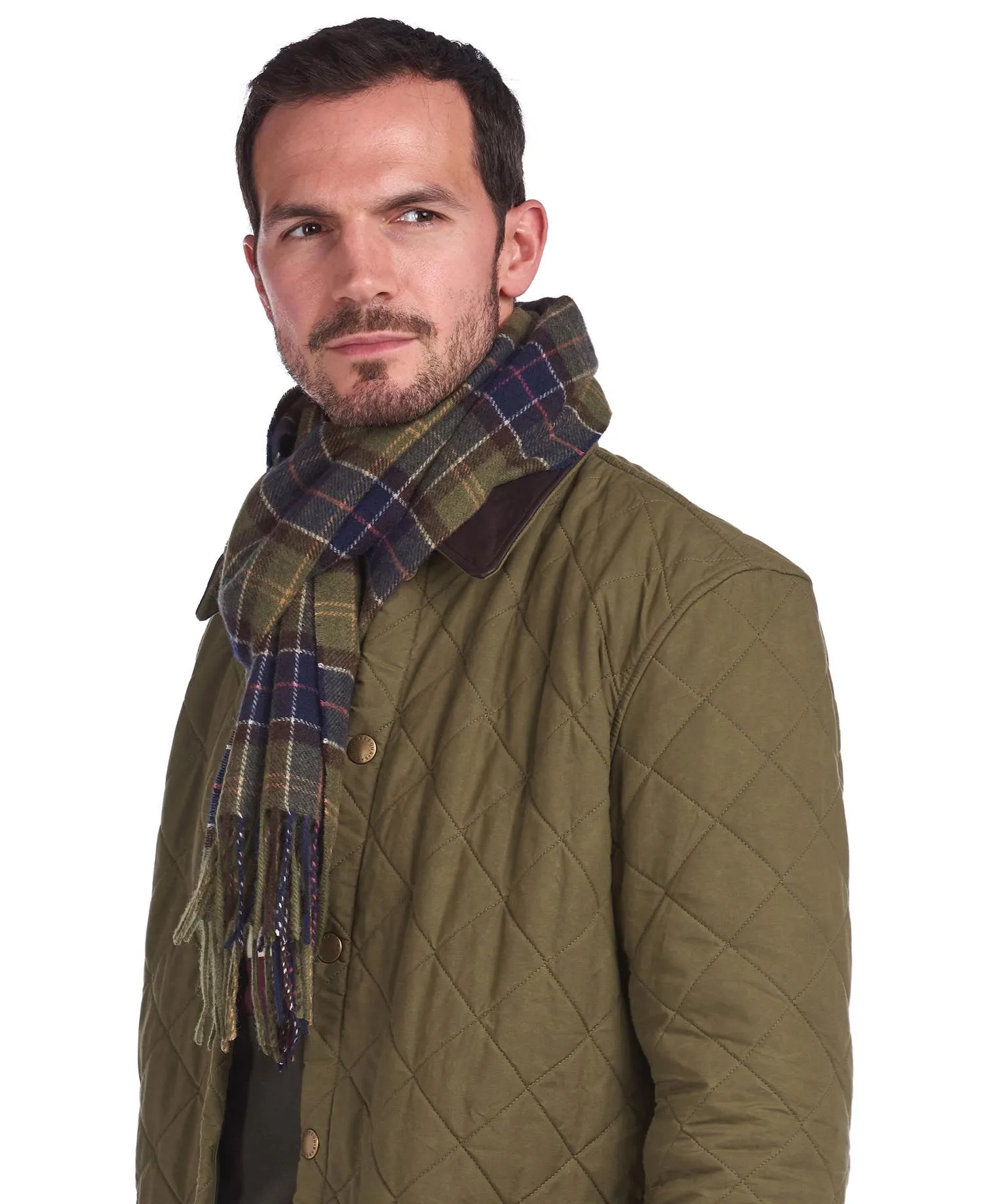 Barbour Tartan Lambswool Scarf