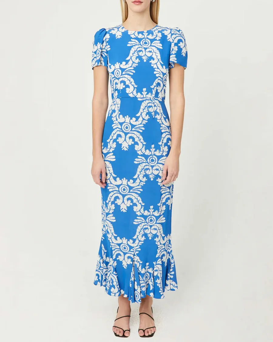 Batik Grid Lulani Dress