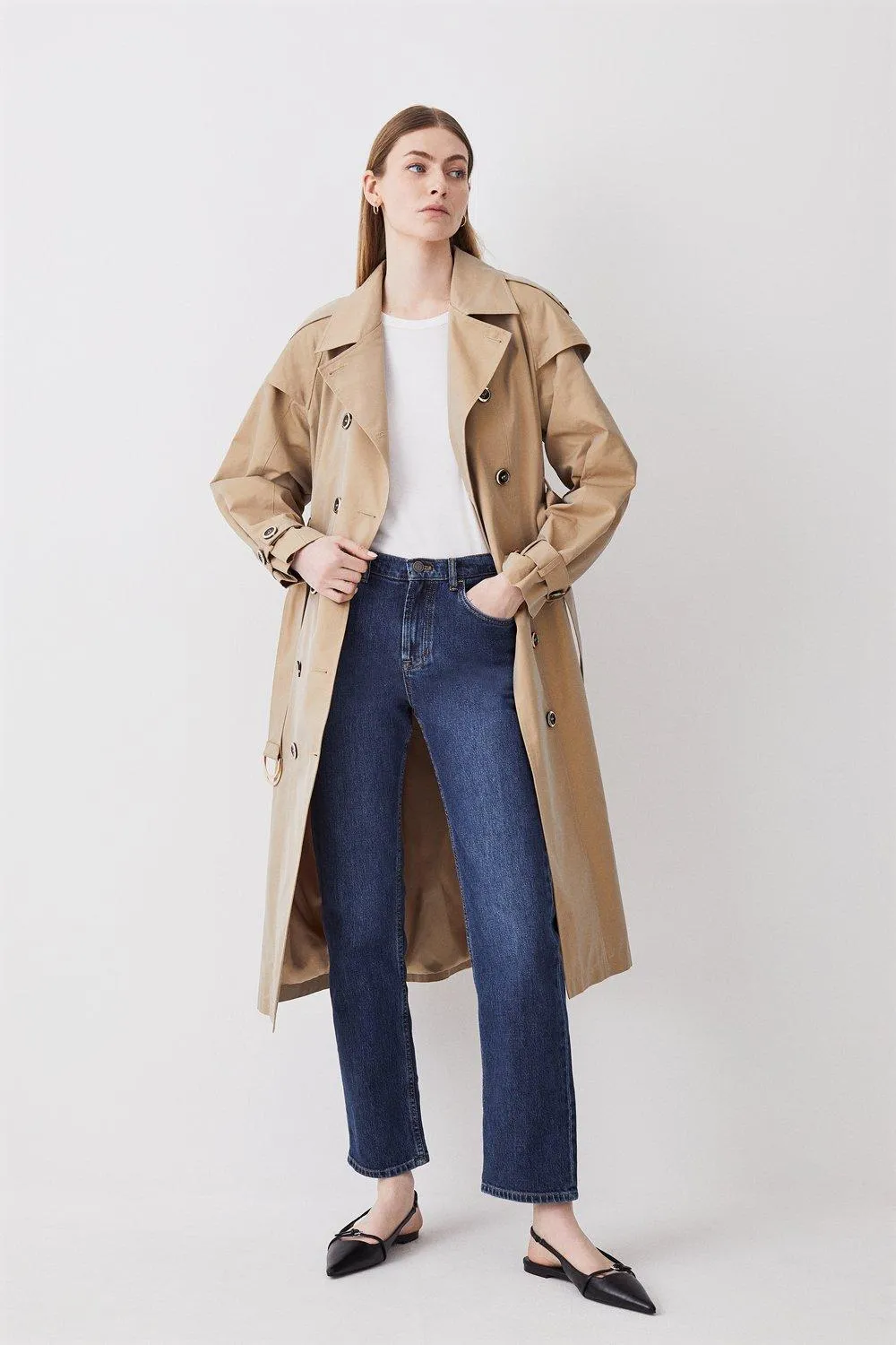 Belted Trench Coat | Karen Millen