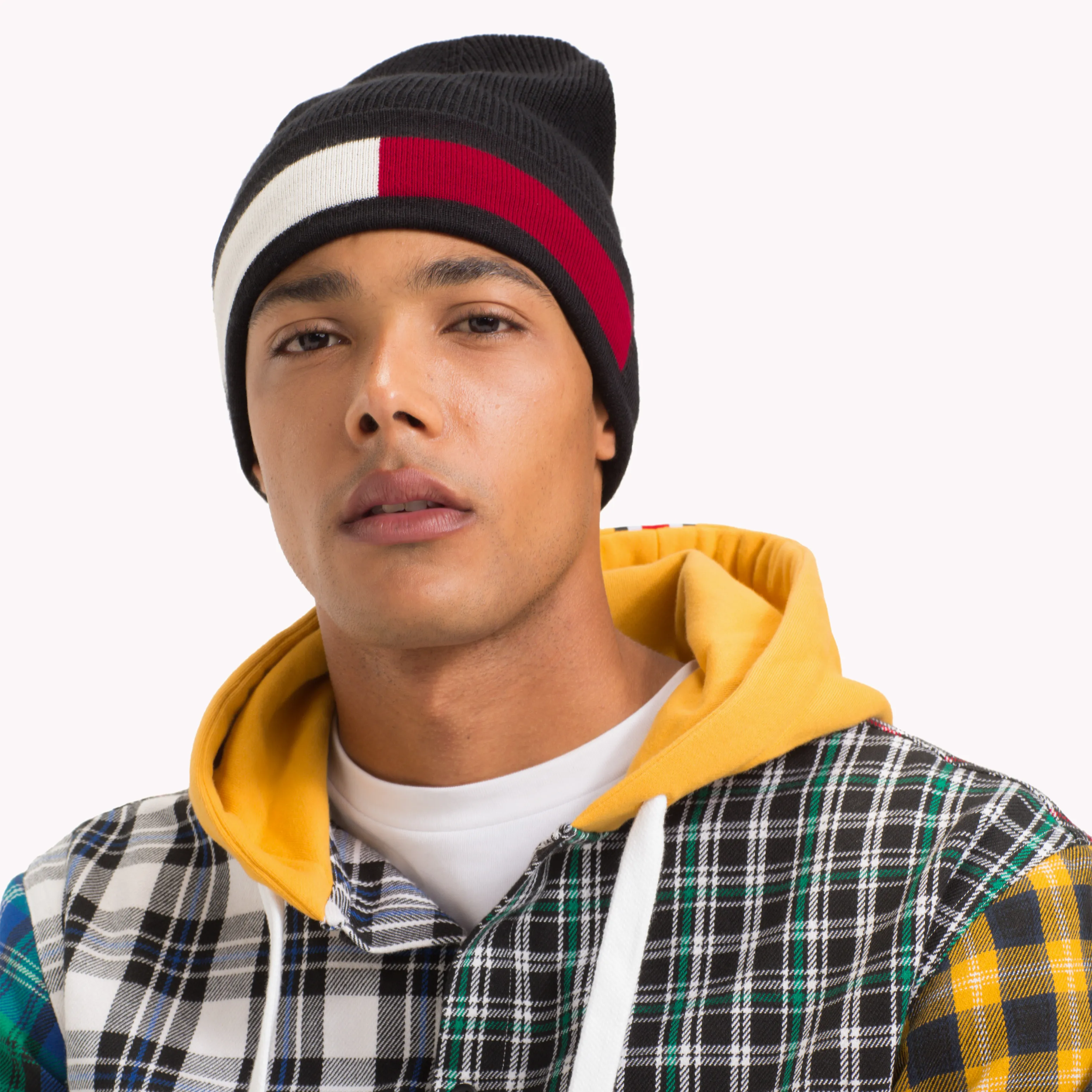 Black Lewis Hamilton Slouchy Beanie | Hats & Scarves | Tommy Hilfiger