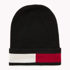 Black Lewis Hamilton Slouchy Beanie | Hats & Scarves | Tommy Hilfiger