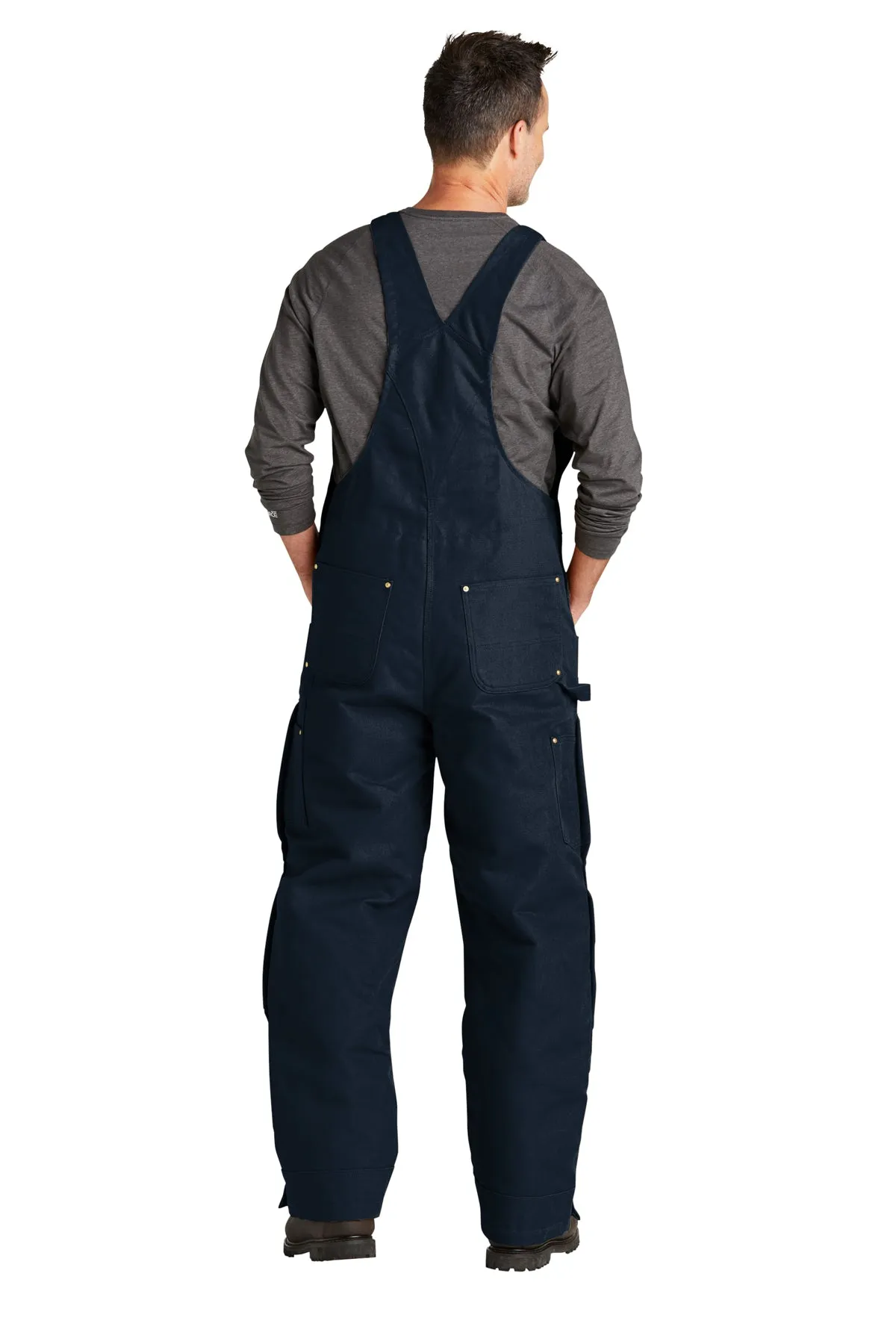 Carhartt Short Firm Duck Insulated Bib Overalls