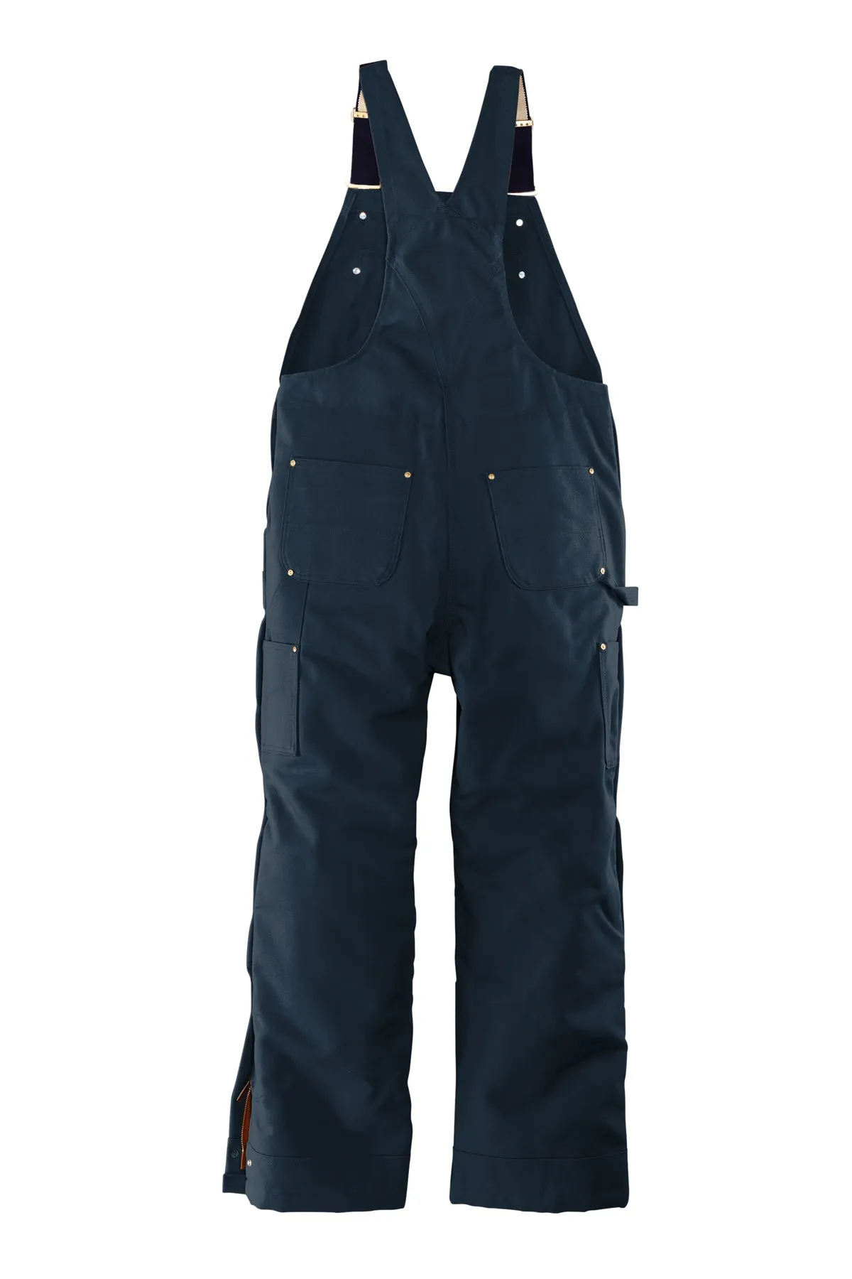 Carhartt Short Firm Duck Insulated Bib Overalls