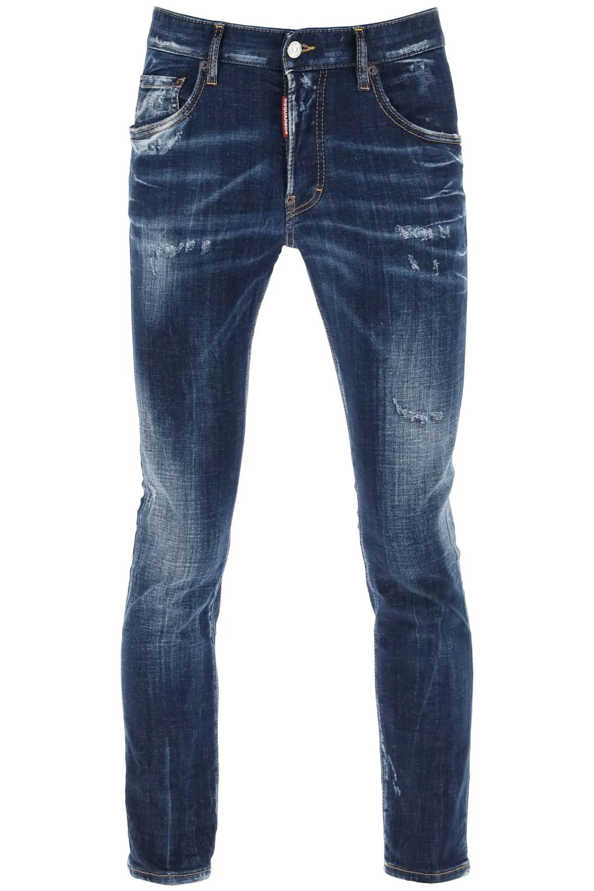 Dark Easy Wash Skater Jeans