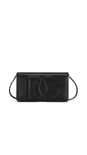 Dg Logo Phone Bag - Black