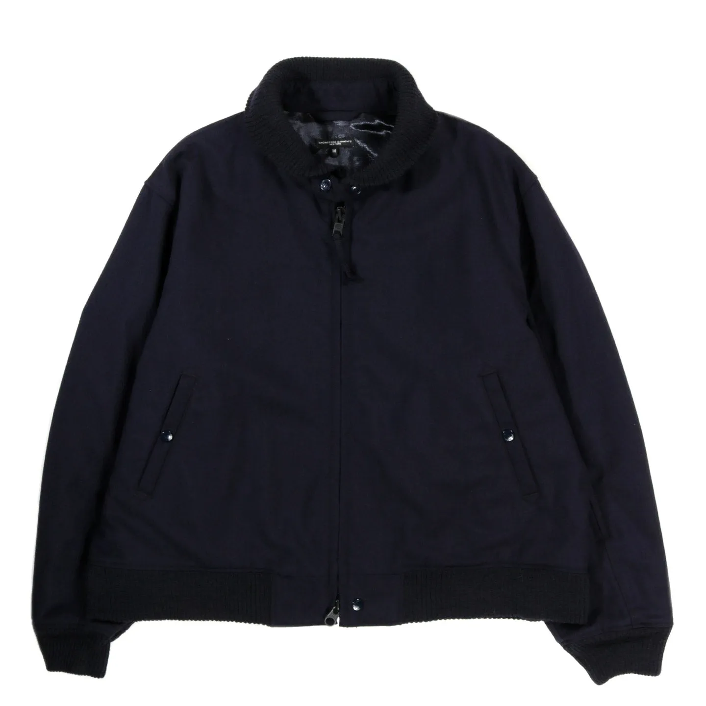 ENGINEERED GARMENTS LL JACKET DARK NAVY WOOL UNIFORM SERGE