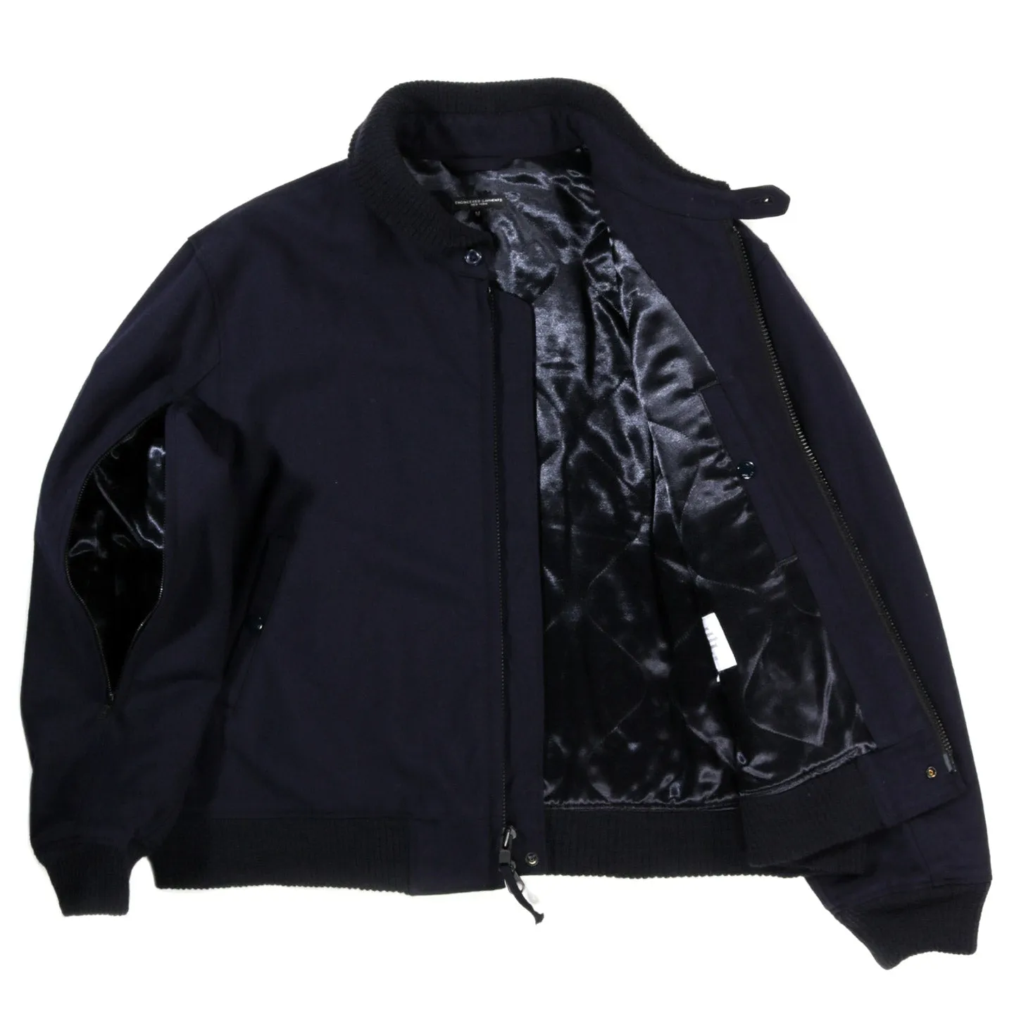 ENGINEERED GARMENTS LL JACKET DARK NAVY WOOL UNIFORM SERGE