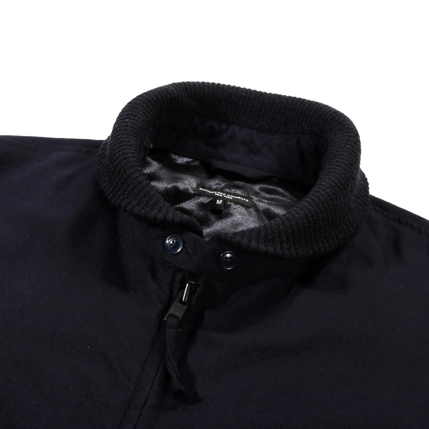 ENGINEERED GARMENTS LL JACKET DARK NAVY WOOL UNIFORM SERGE