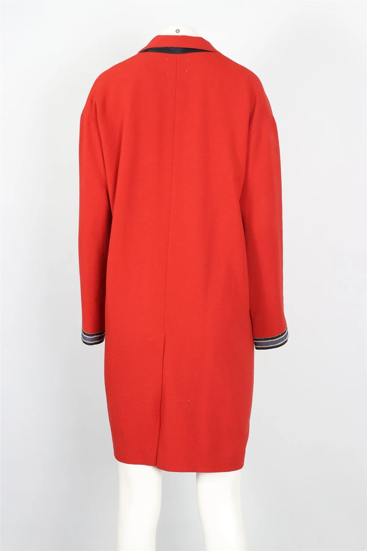 FORTE FORTE WOOL RED COAT UK 10