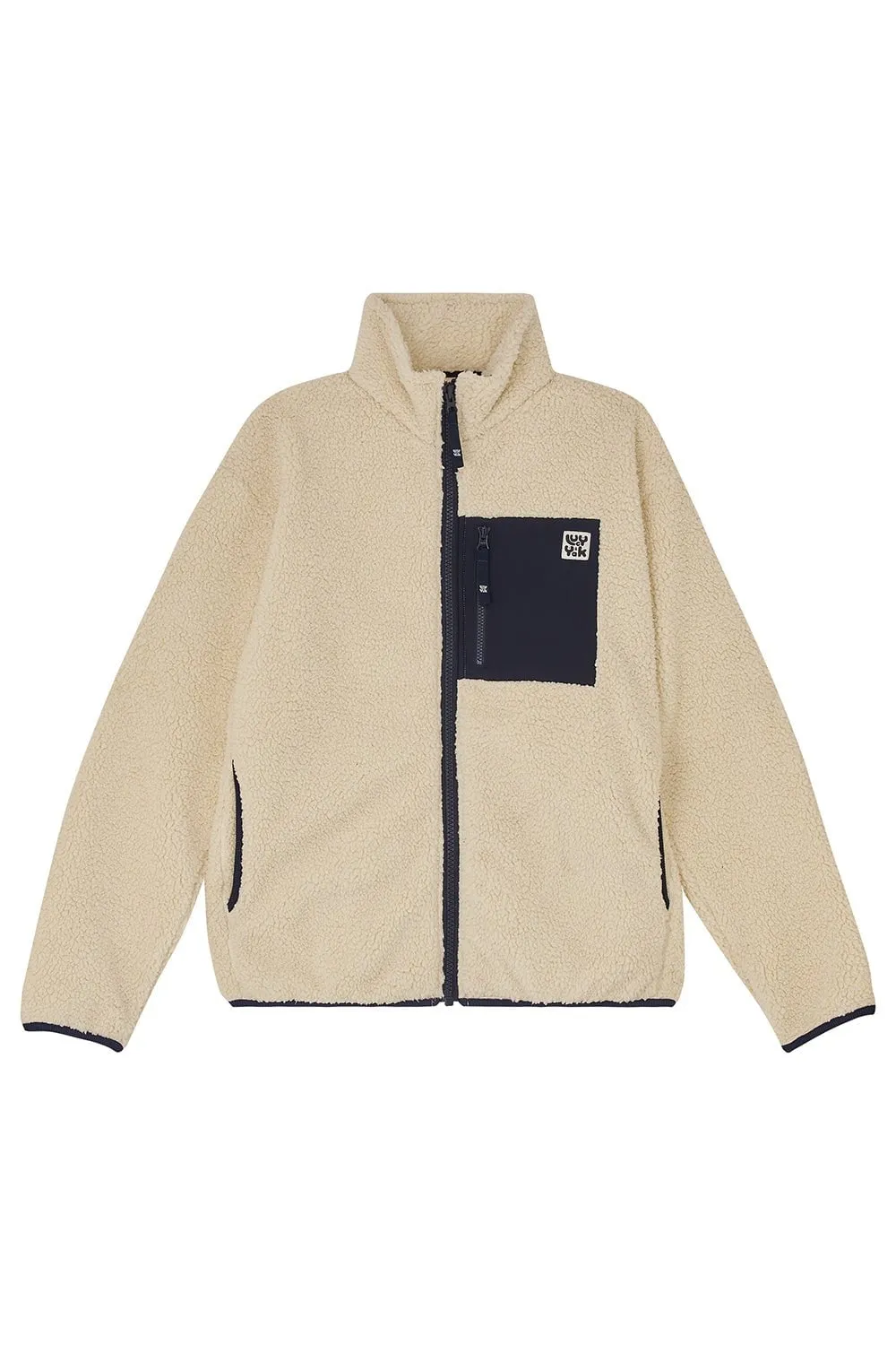 Harper - Fleece Jacket in Cream