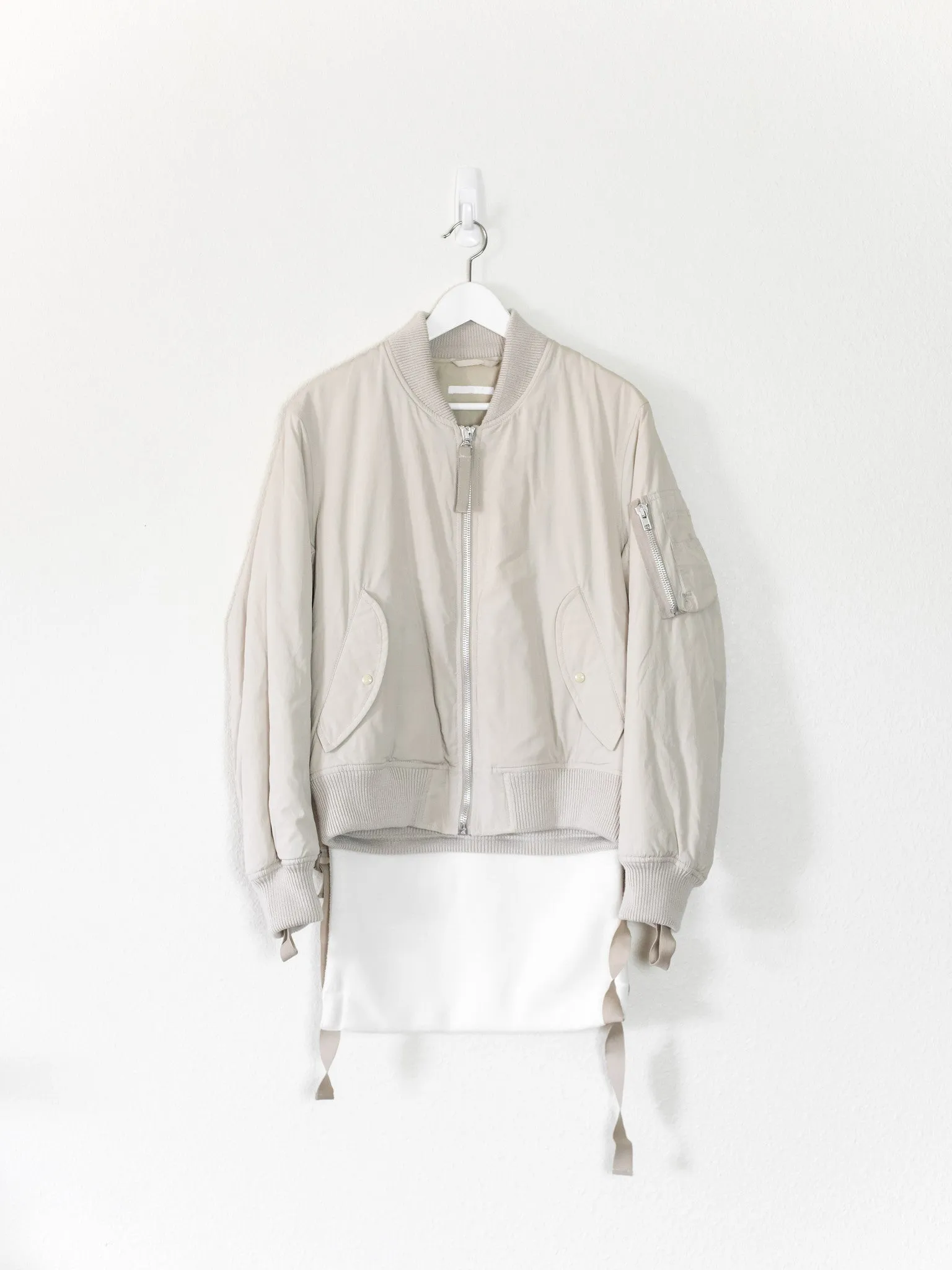 Helmut Lang AW03 Bondage MA-1 Bomber & Sleeve