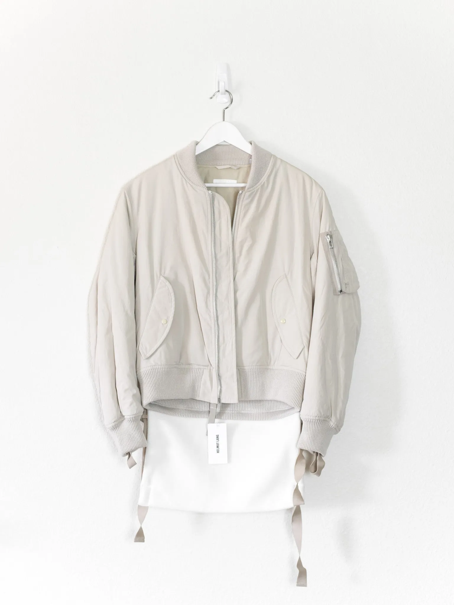 Helmut Lang AW03 Bondage MA-1 Bomber & Sleeve