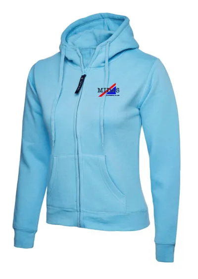 Hoody Zipped Ladies Midas Owners Club