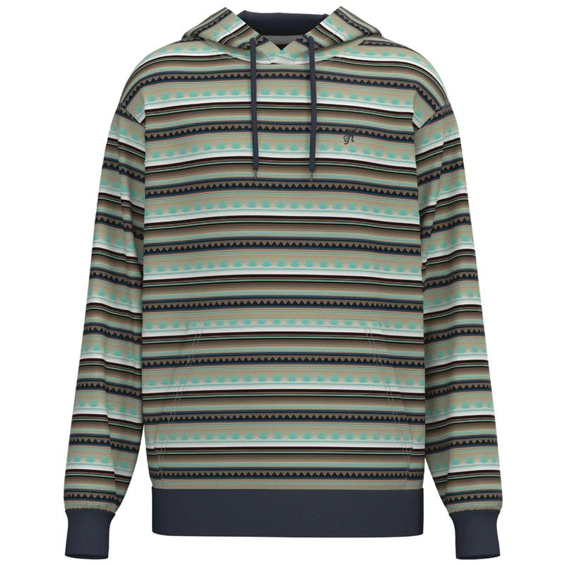 Hooey Men's Mesa Serape Hoody in Black