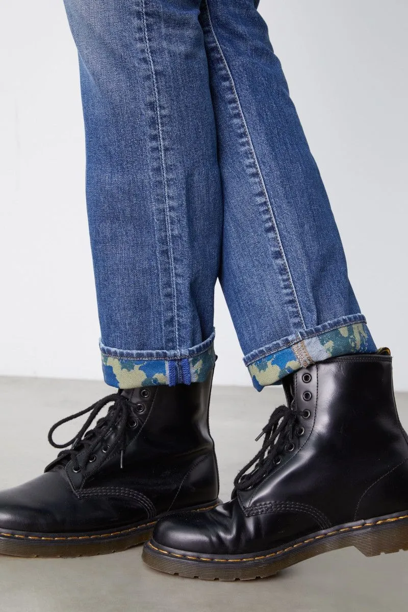 Jeans con tasca alla francese uomo Denim