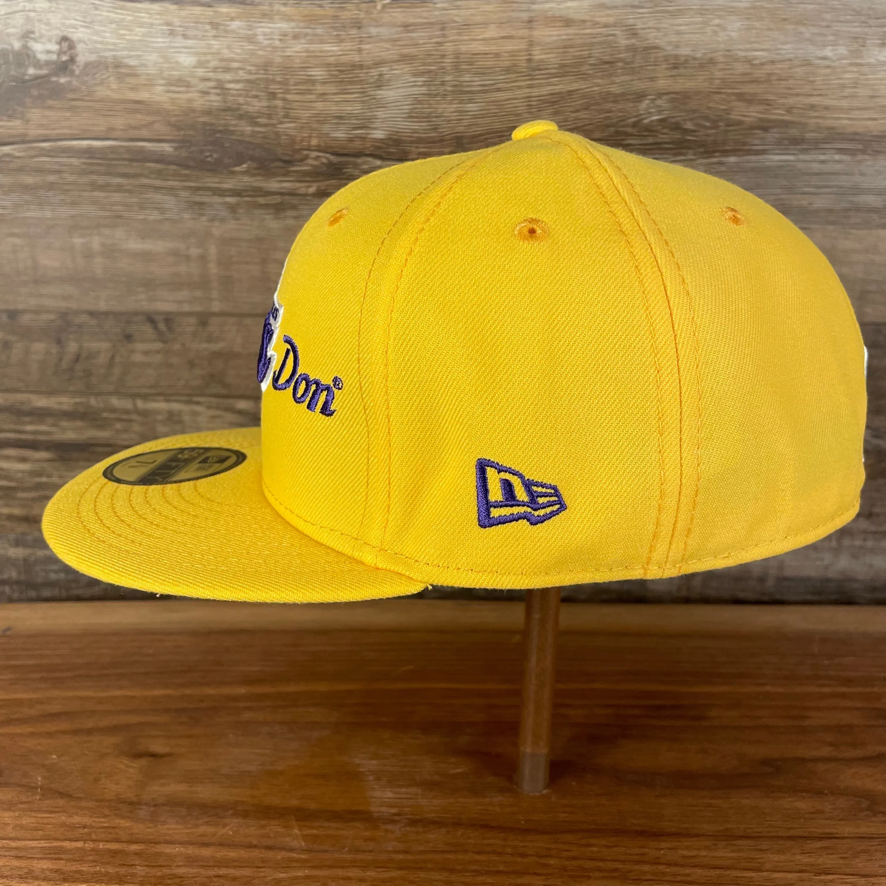 Just Don X NBA Los Angles Lakers All Star Weekend Yellow 59Fifty Fitted Cap