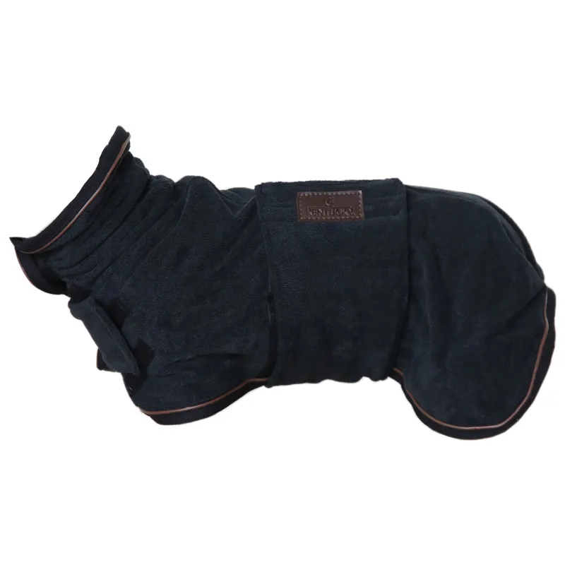 Kentucky Dog Coat Towel - Black