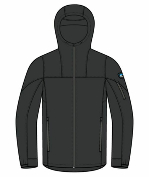 KUHL Men's Aero Lite Insulated Hoody in Carbon