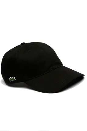 Lacoste Side Logo Cap Black