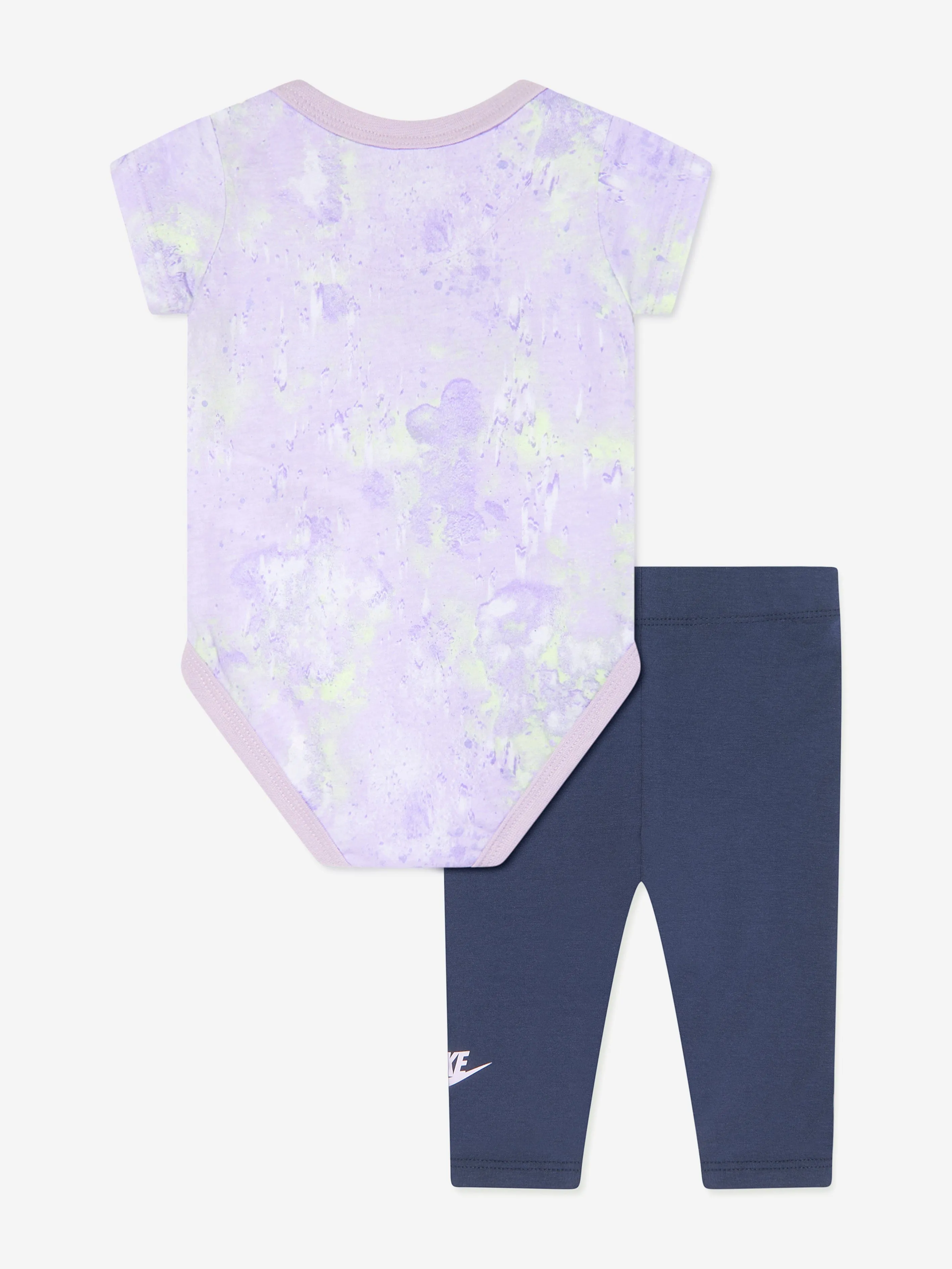 Nike Baby Girls Bodysuit And Leggings Set in Navy