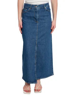 SELECTED FEMME SKIRT BELLA HW BLUE DENIM