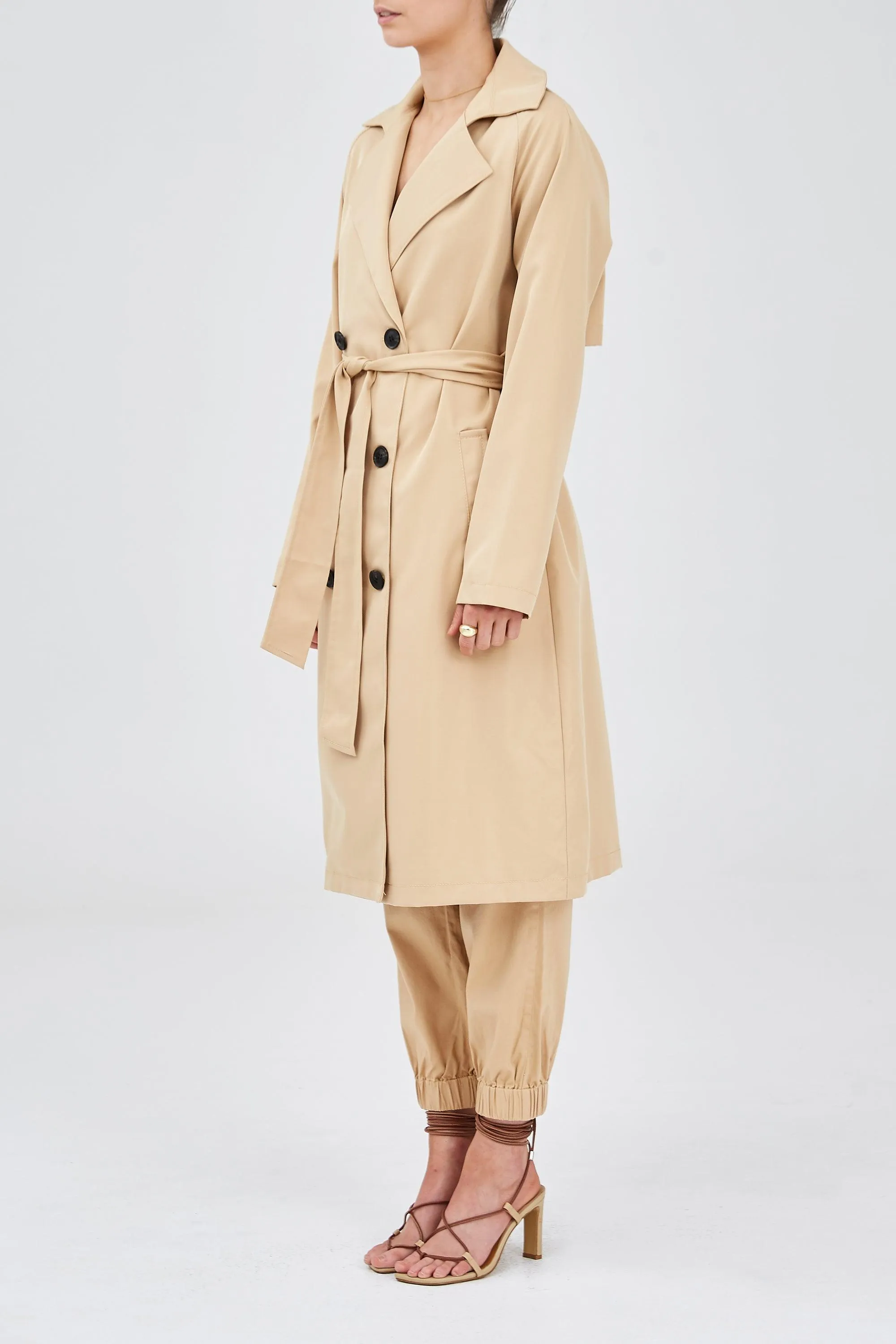 Staple Trench in Camel