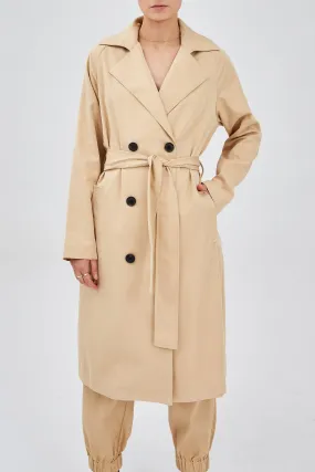 Staple Trench in Camel