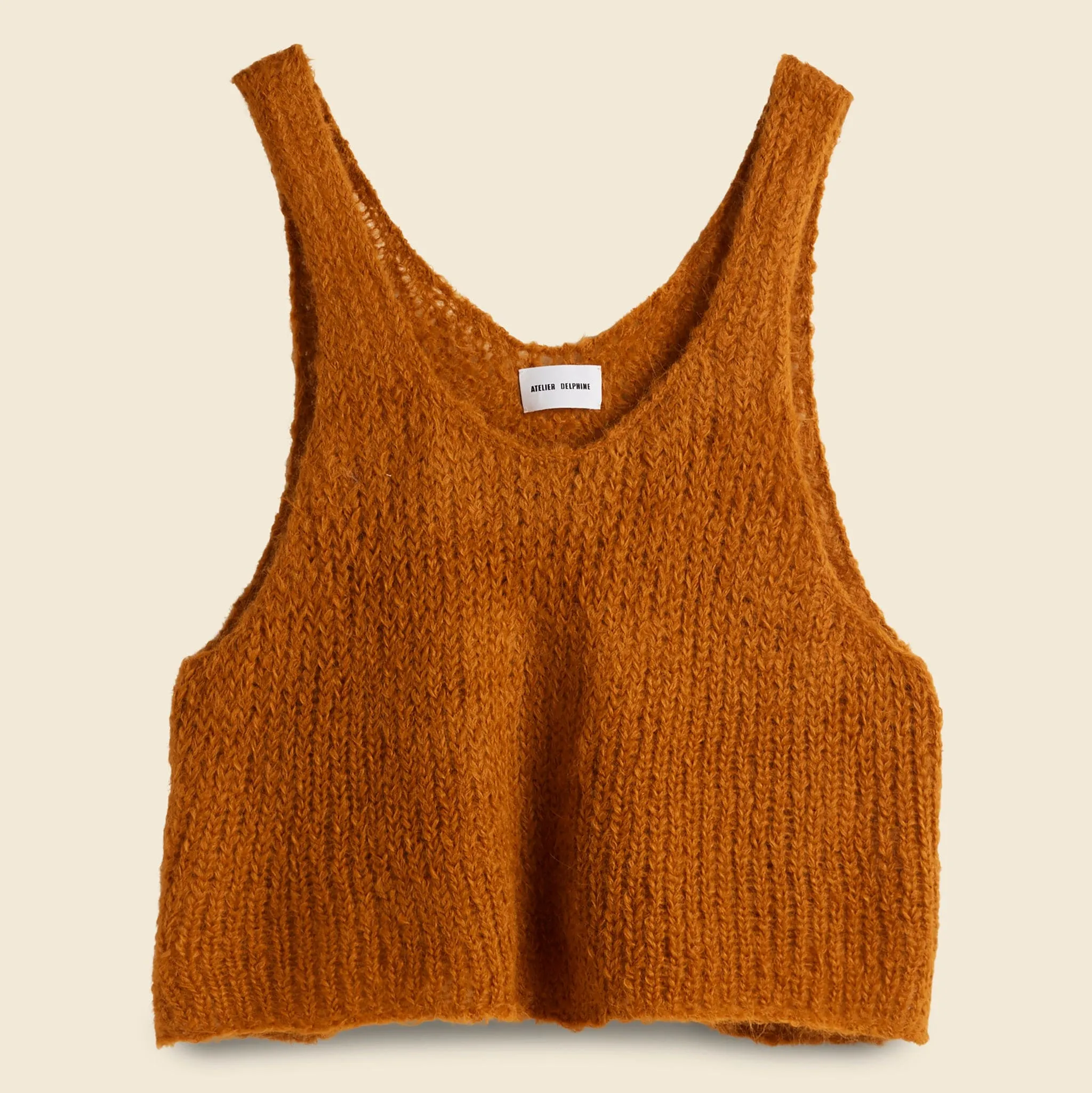 Sweater Tank - Rust