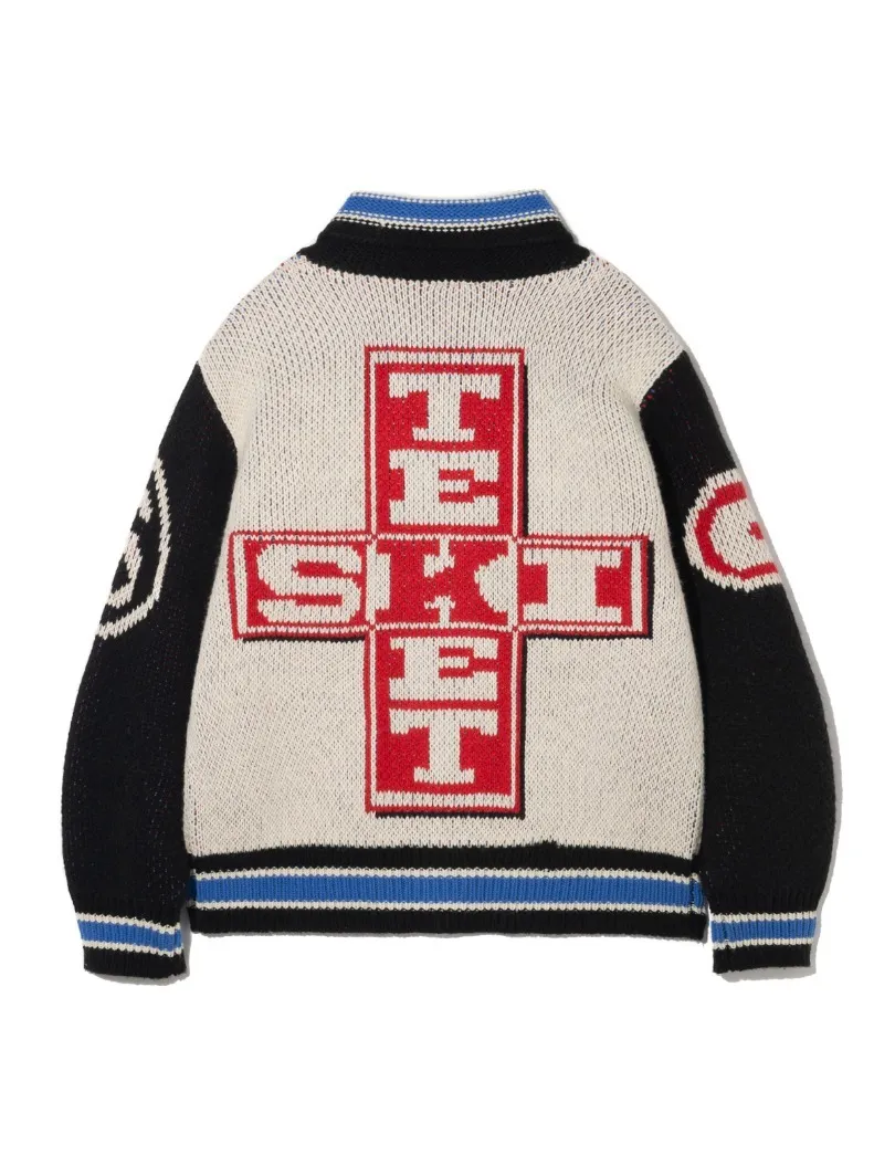 teket  |Casual Style Sweat Street Style Logo Cardigans