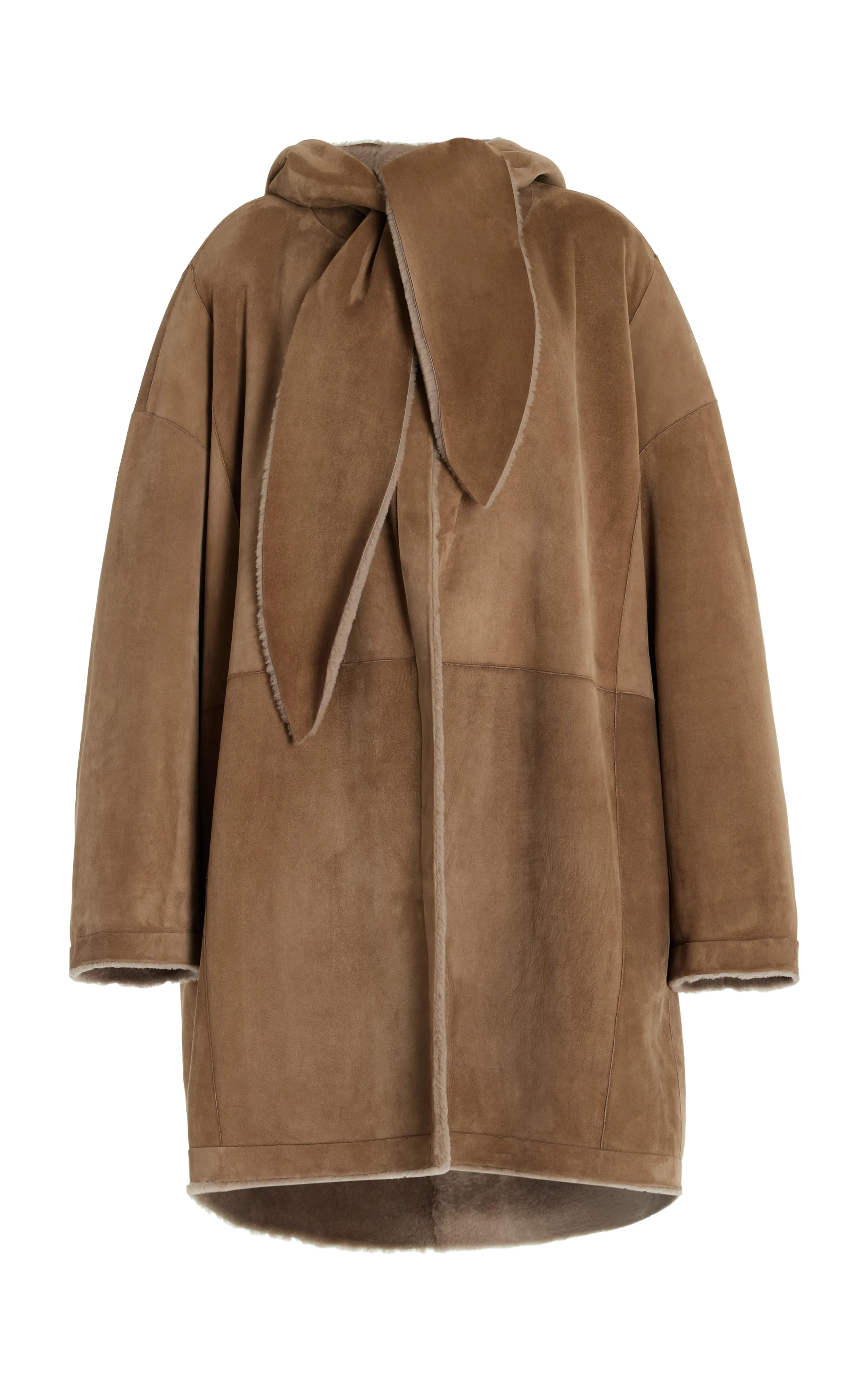 The Row Parnasse Suede Coat