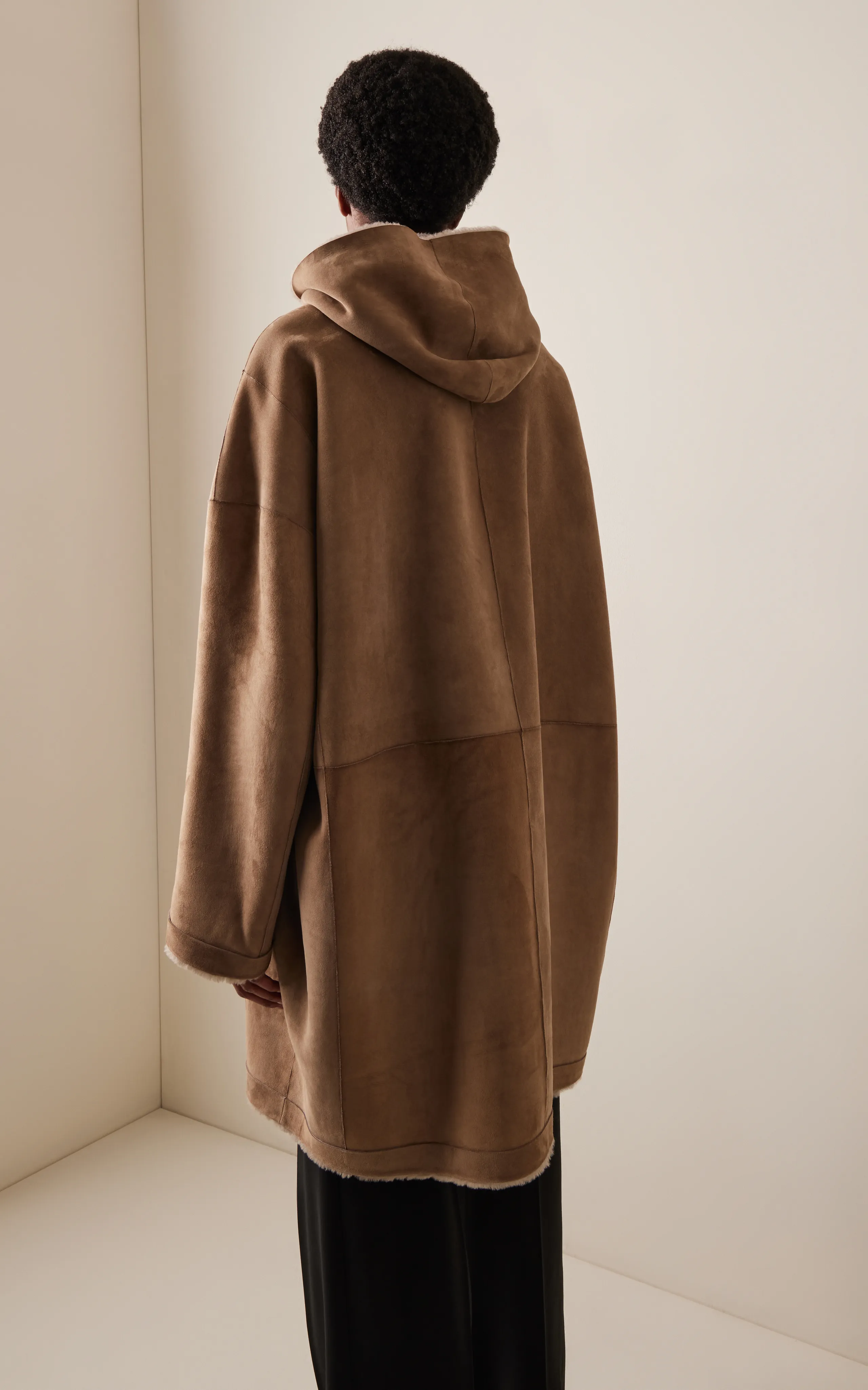 The Row Parnasse Suede Coat