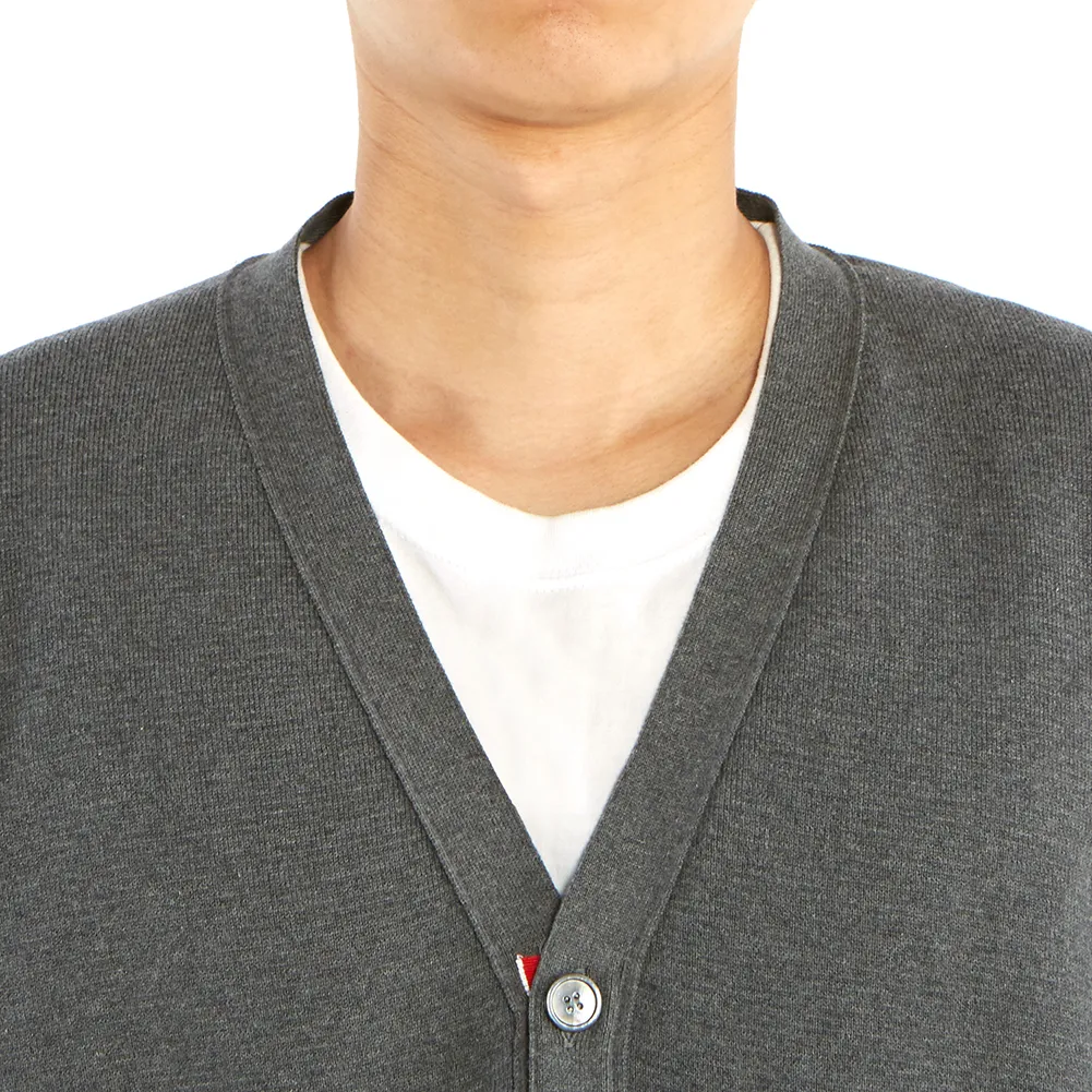 THOM BROWNE  |Unisex Street Style Plain Logo Designers Cardigans