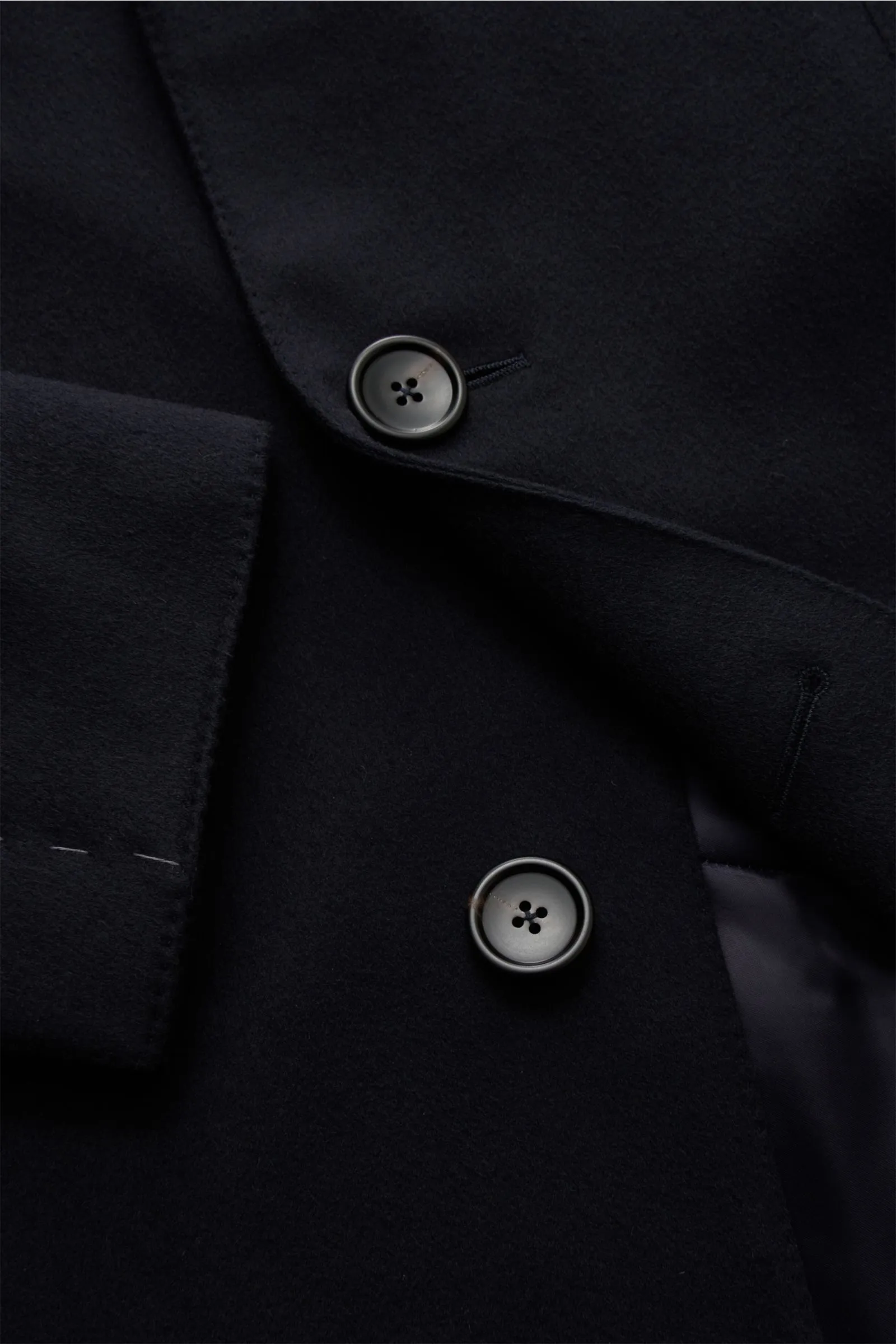 TOM FORD cashmere coat navy