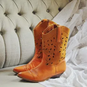 Vintage Santa Fe Boots