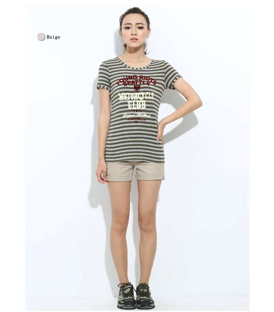 Women's Casual Military Cotton Mini Sexy Slim Shorts for Summer