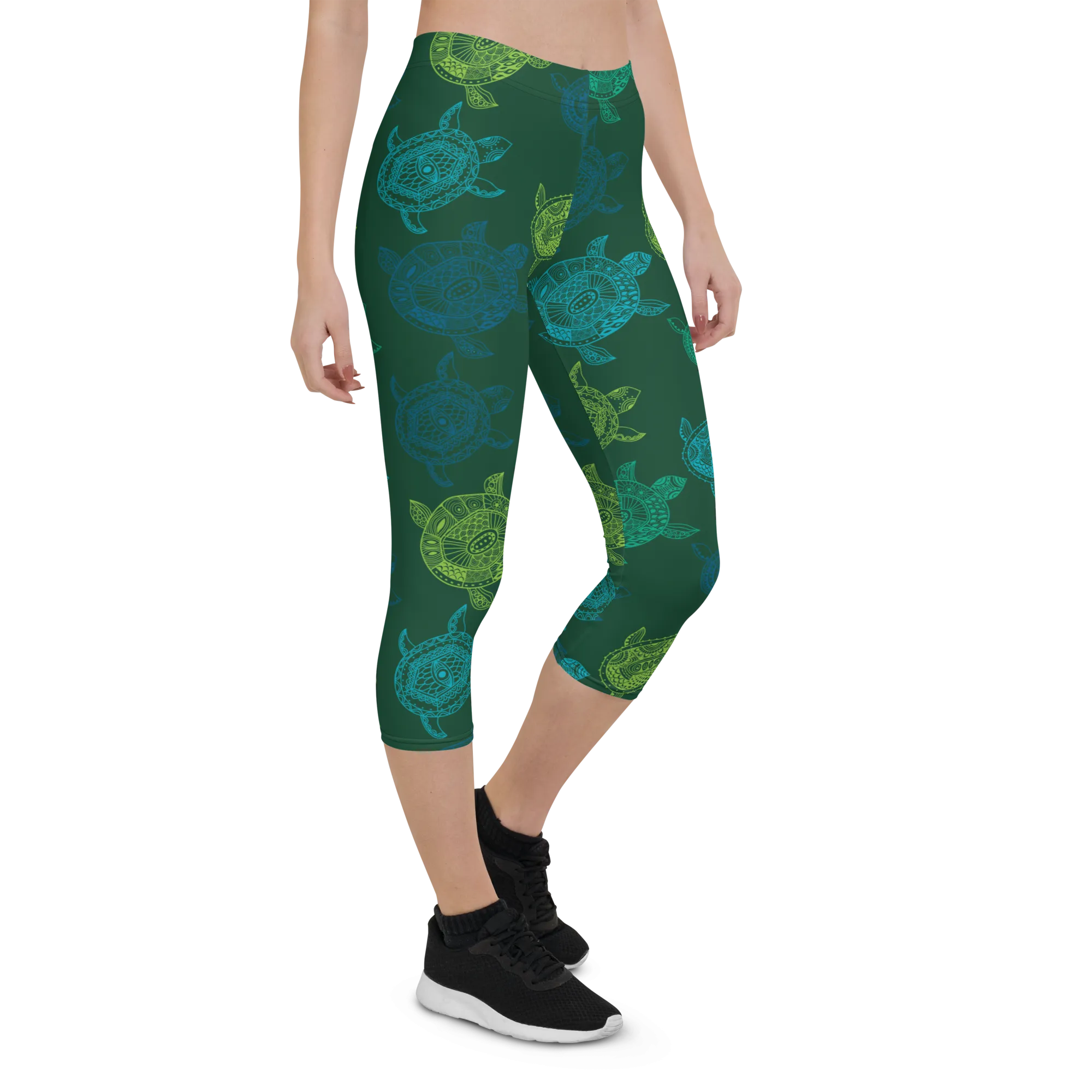 Women's CoastFlex Turtle Capri Leggings