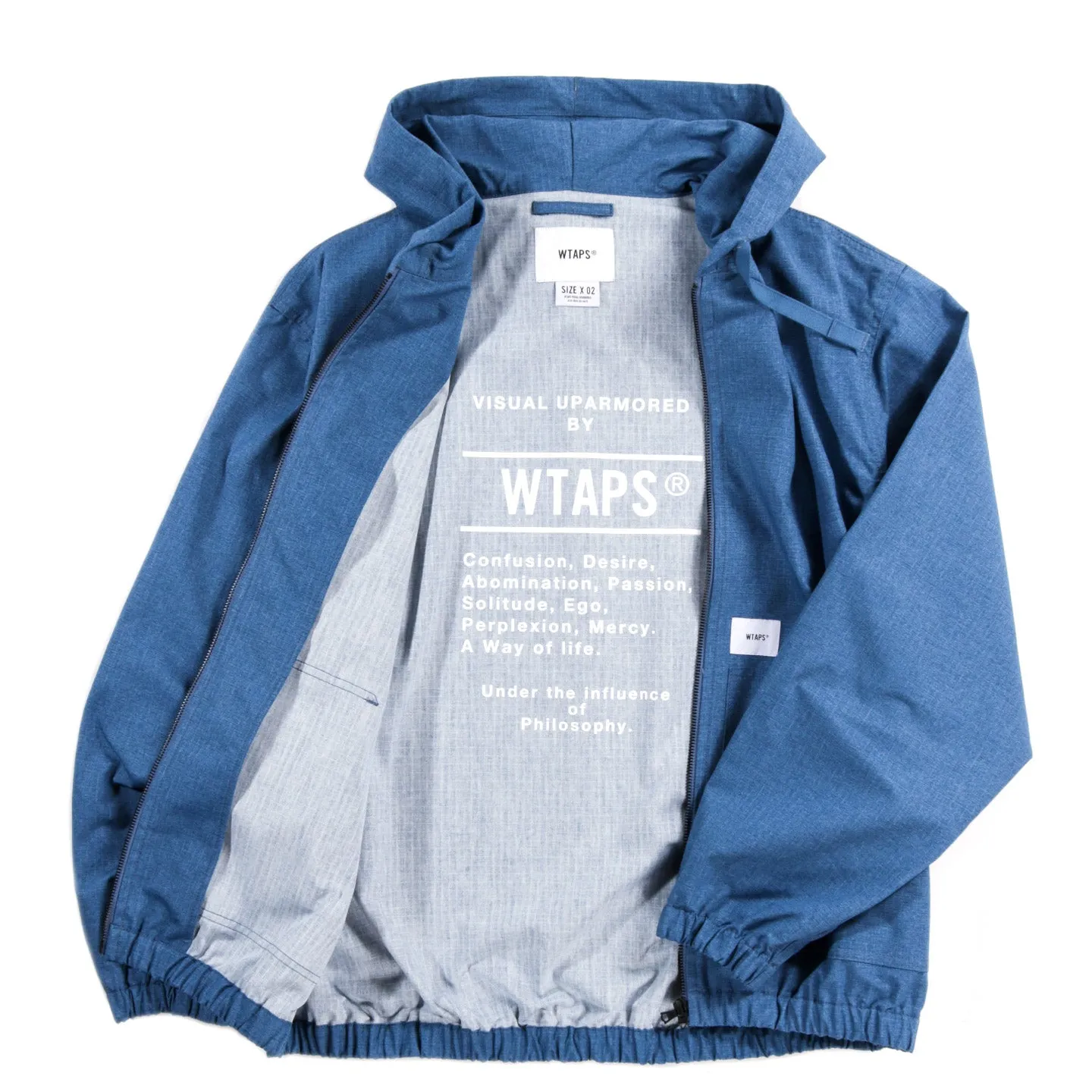 WTAPS PAB JACKET COTTON RIPSTOP INDIGO