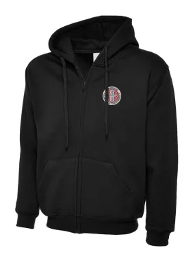 Zipped Hoody 60th Logo – MOCGB